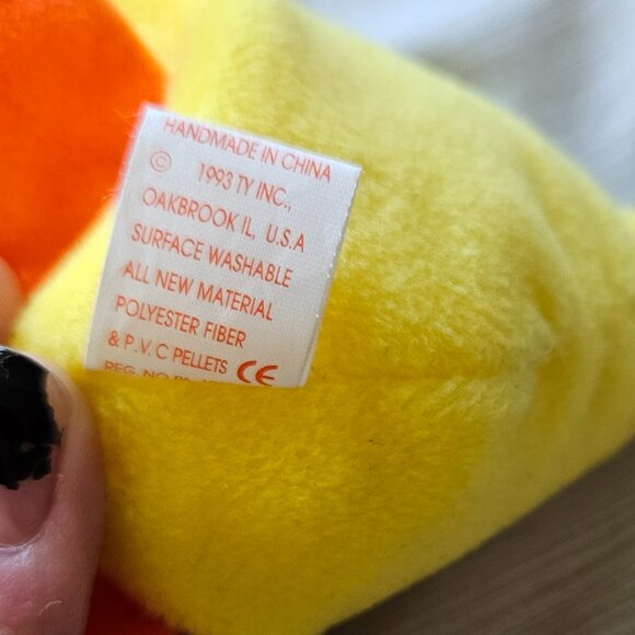 Ty Beanie Baby Quackers - Picture 5 of 5